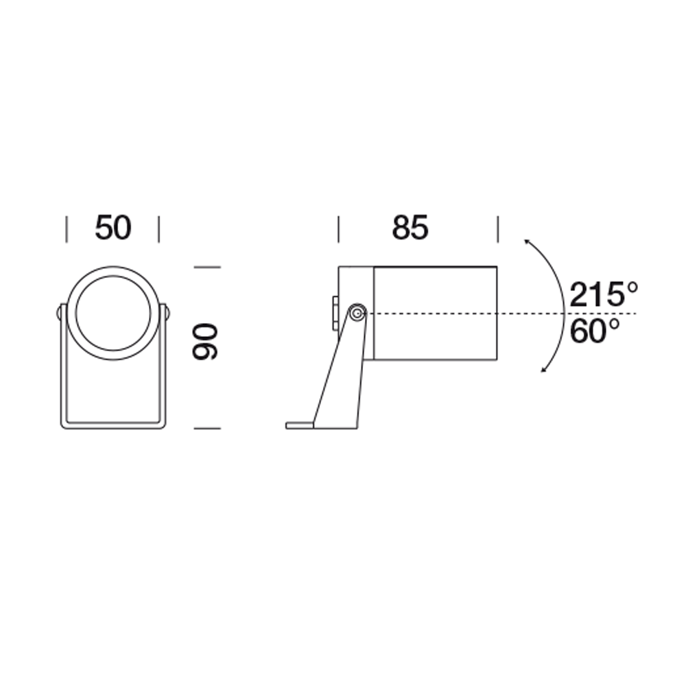9405118 Проектор Platek NANO XL Proiettore  NANO XL Прожектор - 1 COB 3000K 30°  - Вид №10