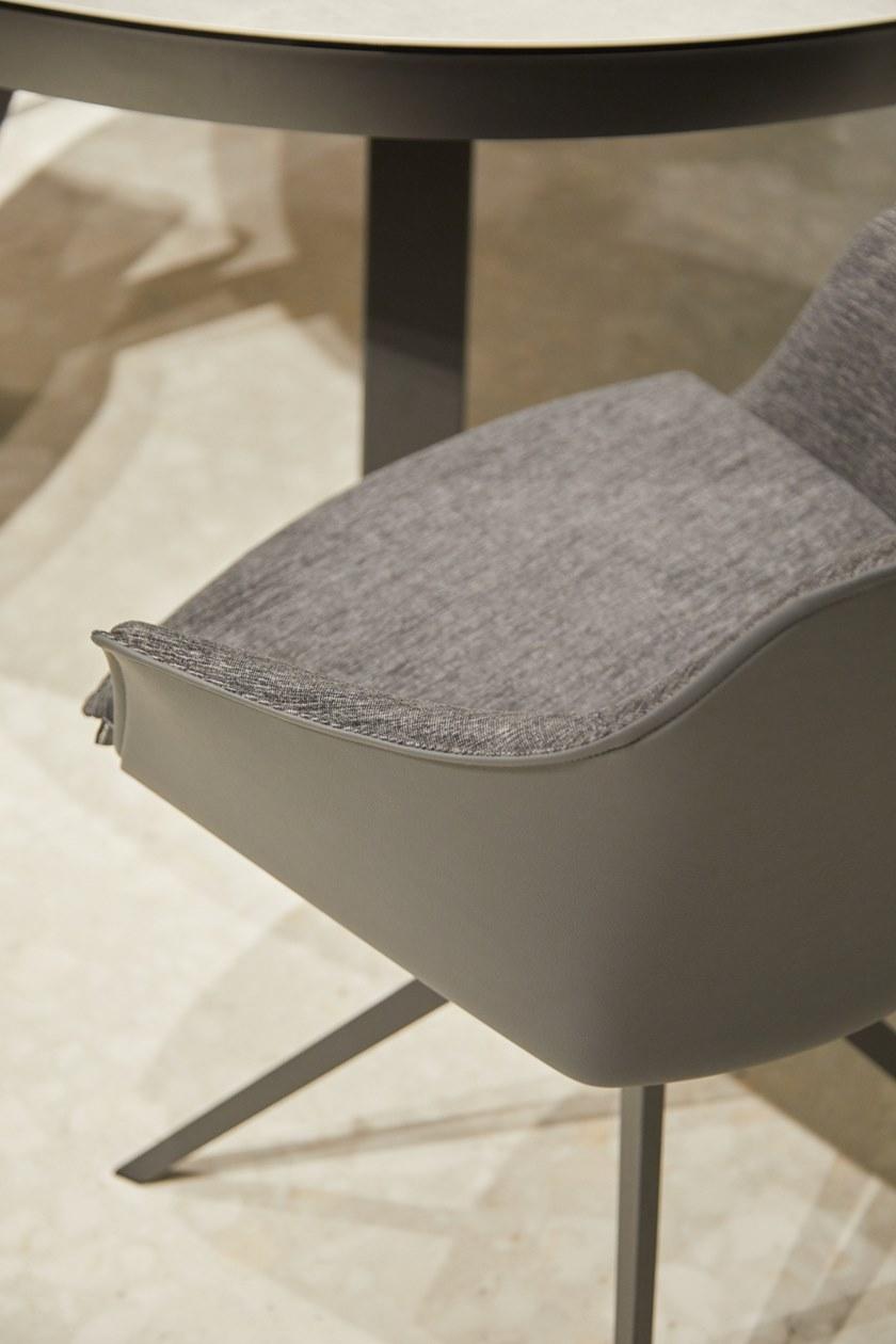 MOBLIBERICA Вращающееся кресло с тканевой обивкой и подлокотниками Kedua sun-id-1445218 - Вид №4