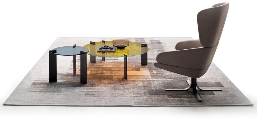 Ditre Italia Круглый стеклянный журнальный столик sun-id-1377008 - Вид №2