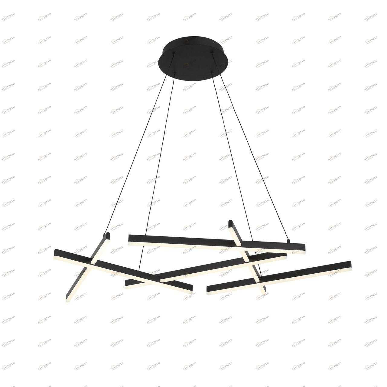 Подвесной светодиодный светильник ST Luce Basoni SL394.413.06 ST LUCE ДИЗАЙНЕРСКИЕ, BASONI 276137 Черный 