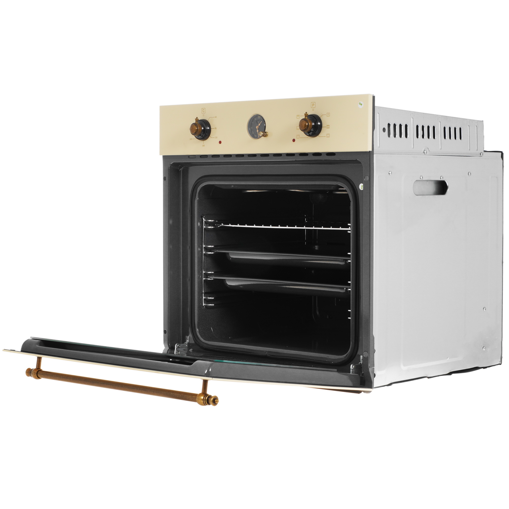 1197013 Электрический духовой шкаф MBS DE-606IV бежевый STDN-0080473 - Вид №4