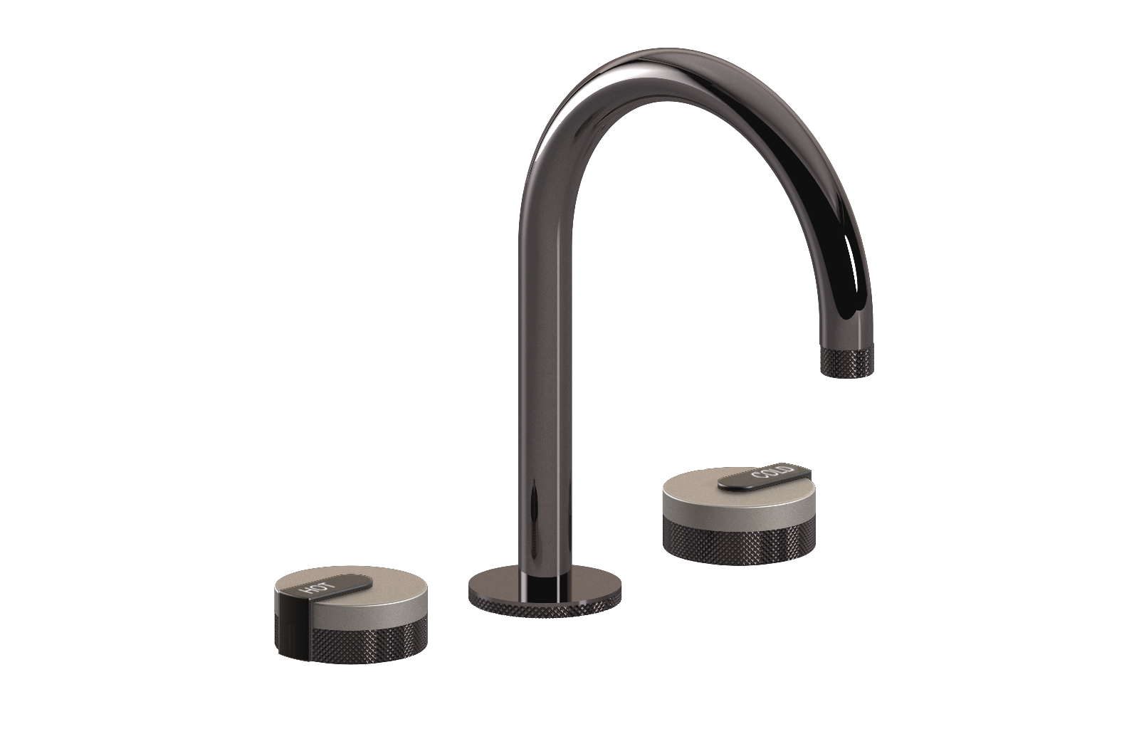 E-11512-R1SN-L1GM-OX Смеситель для умывальника на 3 отвертия GRAFF MOD+