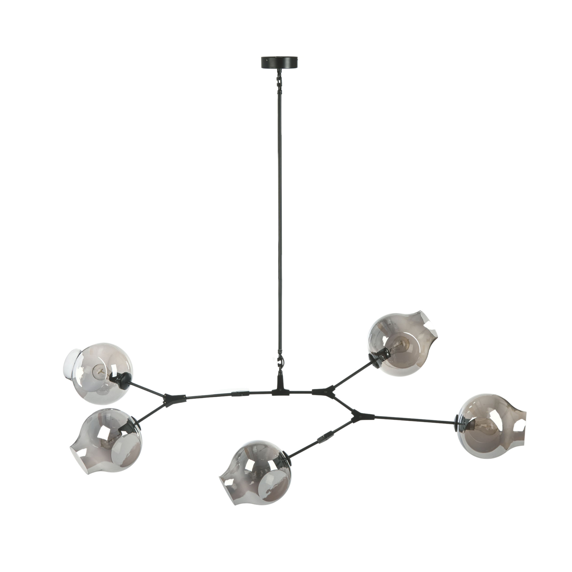 2000983126047 Подвесной светильник 5 ламп высота 90 ELECTRORETRO Branching Bubbles Summer 