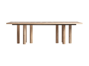 Деревянный прямоугольный стол