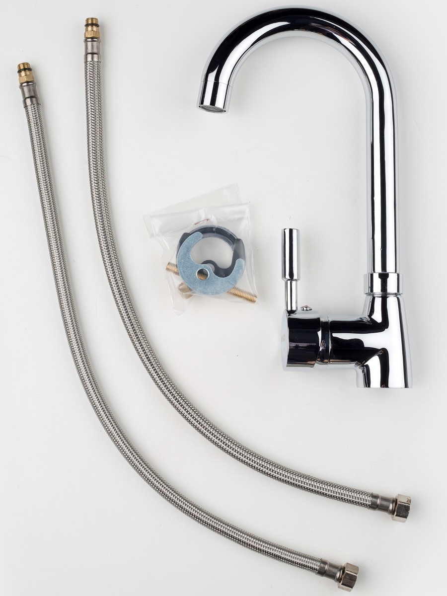 Смеситель для кухни Navako Cascade хром NAVAKO 14005 - Вид №3