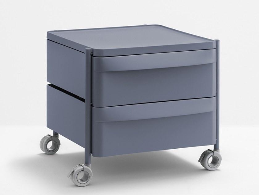 Pedrali Офисный ящик из полипропилена на колесиках Boxie sun-id-1359396 - Вид №4