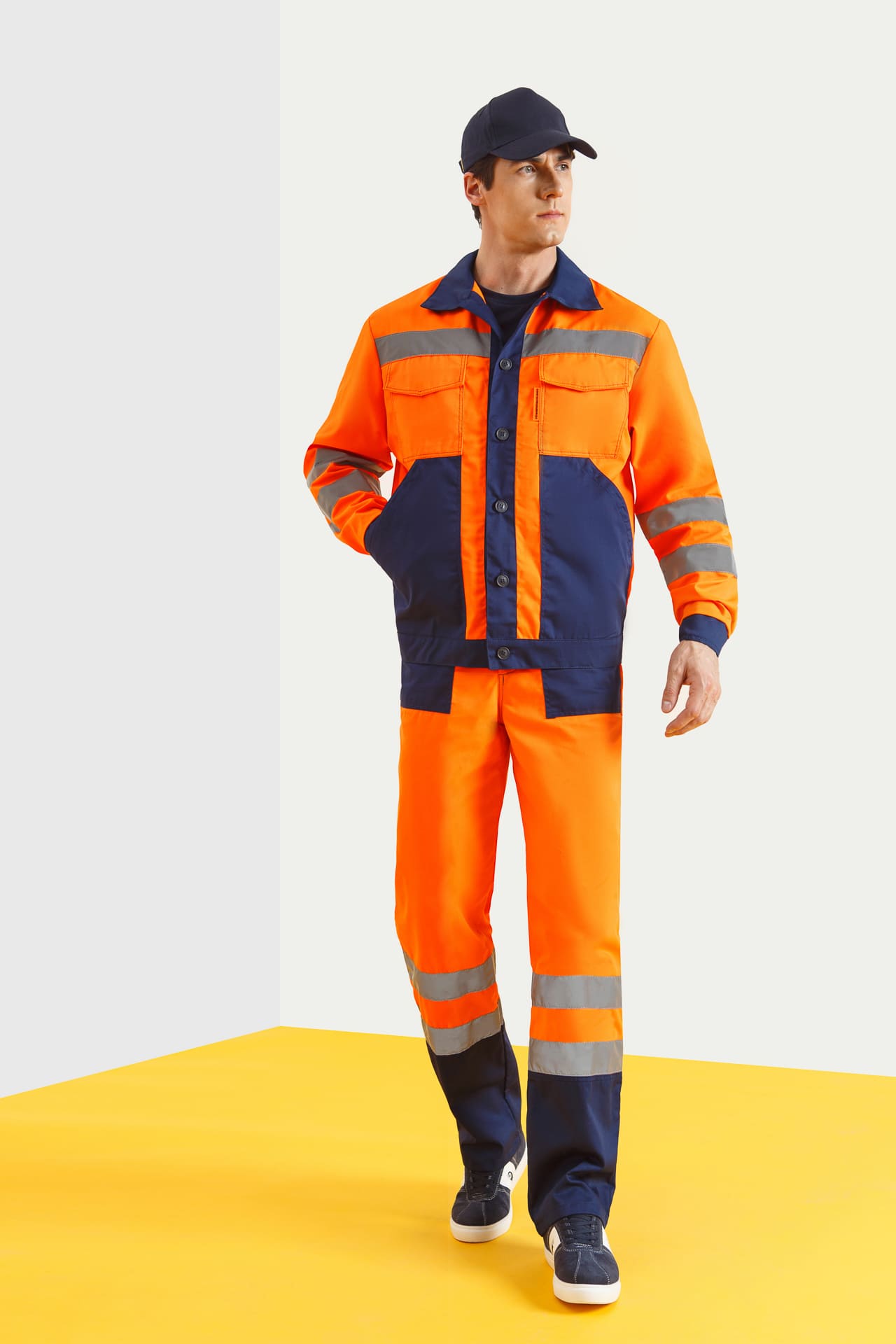 65941 Костюм "Магистраль" с СВП  Летняя спецодежда  размер 52-54/182-188  - Вид №6