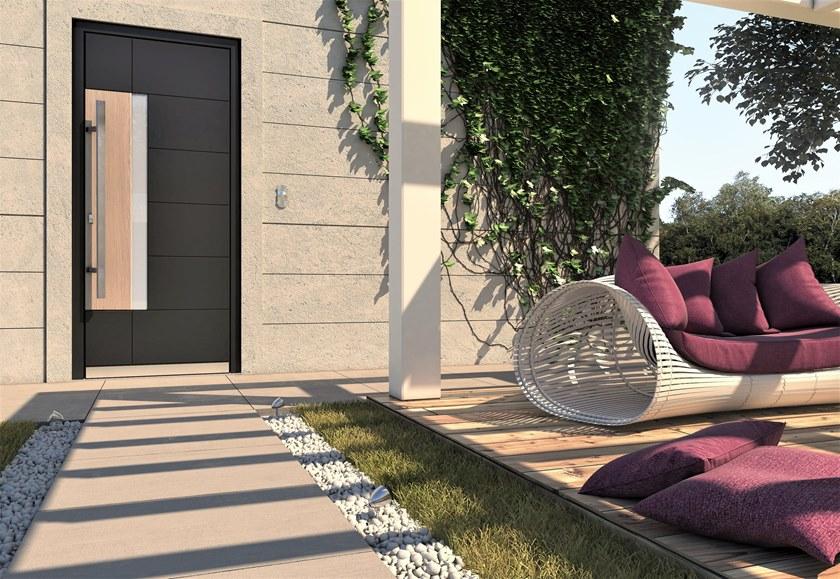 NURITH Входная дверь ПВХ со стеклянными панелями sun-id-1405364 - Вид №2