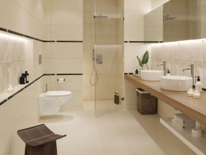 91108796 Керамогранит 16097 42х42см 1.58 м² цвет бежевый Effecta STLM-0488634 CERSANIT