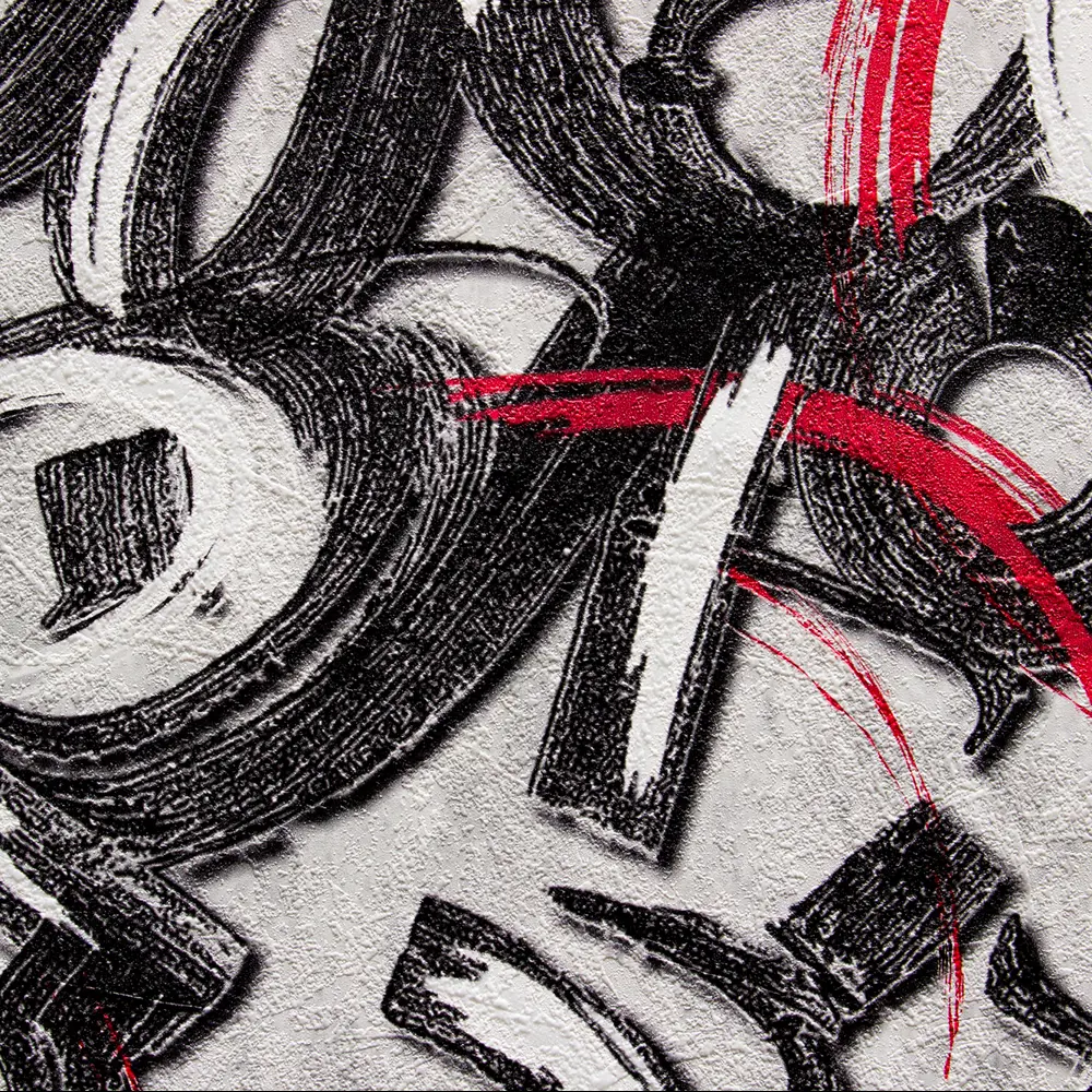 Обои флизелиновые Vog Collection Каллиграфия серые 1.06 м 90123-45 STLM-2125660 - Вид №1