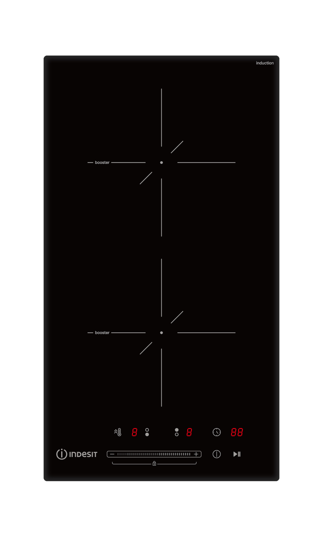 9267986 Индукционная варочная поверхность Indesit IS 40CQ30 NE STDN-0097798
