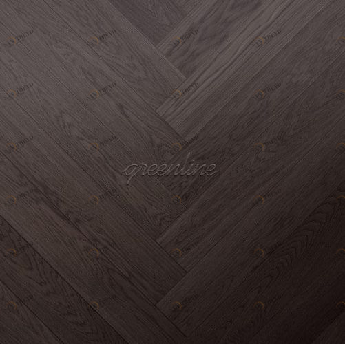 Паркет Ёлка GreenLine Кварц Дуб Натур с брашью (Текстурированная) 500х125 мм 1900200060