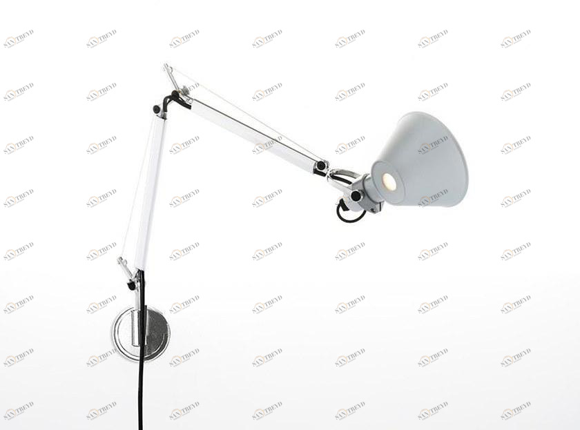 Artemide Настенный светильник с прямым регулируемым светом Tolomeo A010300