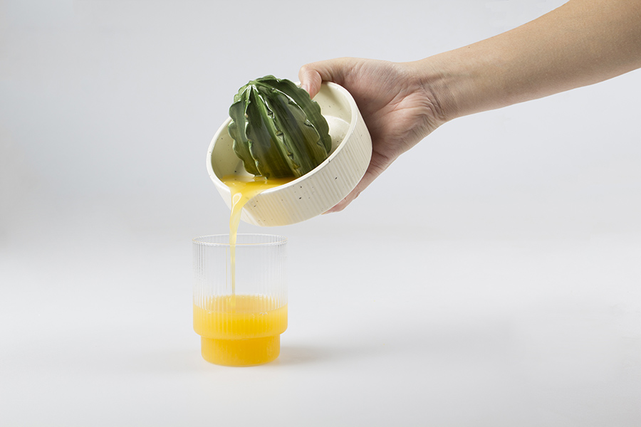 Соковыжималка ручная керамическая Sonora белая Doiy DYSONMJWH - Вид №2