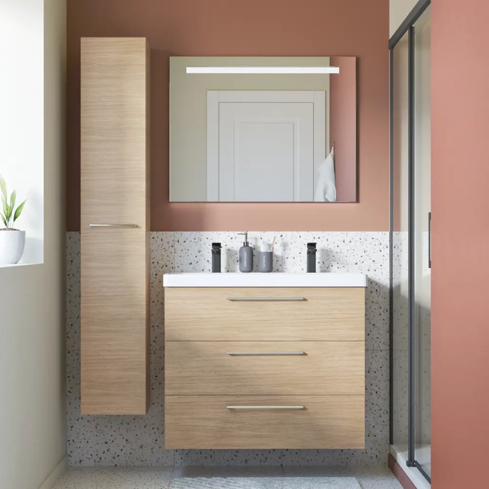 Раковина SENSEA Remix 91 см для стильной ванной комнаты 82924180 STLM-0037975 - Вид №12