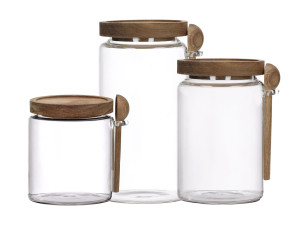 Контейнер для пищевых продуктов из боросиликатного стекла