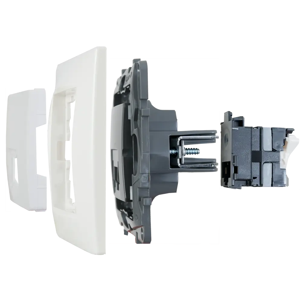 Компьютерная розетка Legrand Etika RJ45 для скрытого монтажа 17356249 STLM-1544769 - Вид №5