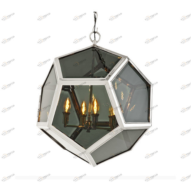 Фонарь Yorkshire L от Eichholtz темный 107959 EICHHOLTZ ДИЗАЙНЕРСКИЕ, EICHHOLTZ 060580 Прозрачный 