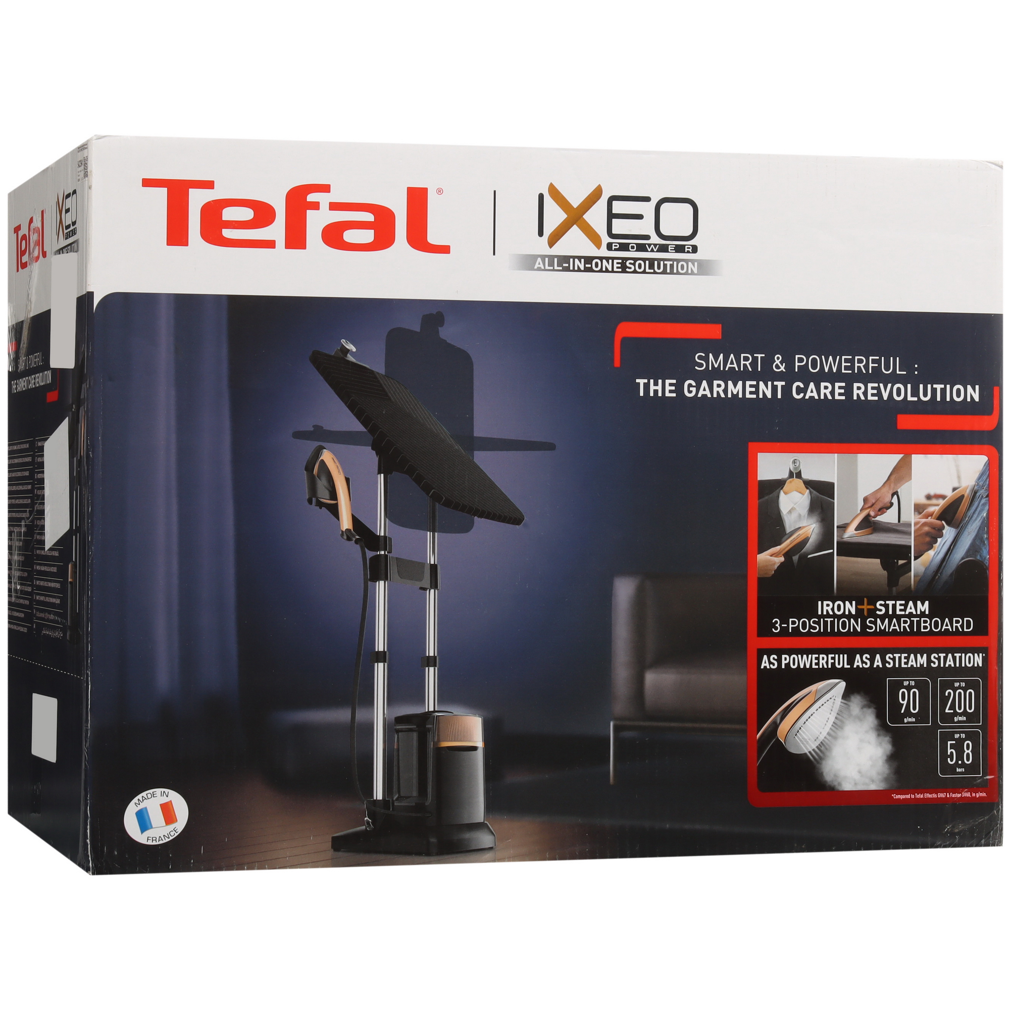 5423941 Гладильная система Tefal IXEO POWER QT2020E0 черный STDN-0125548 - Вид №11