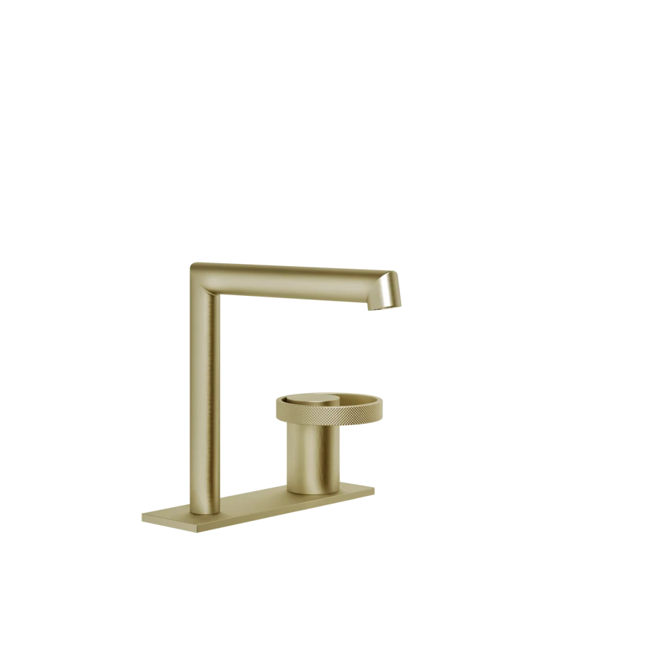 Смеситель для умывальника 63315 727 Gessi Anello ЛАТУНЬ МАТОВАЯ PVD 63315727