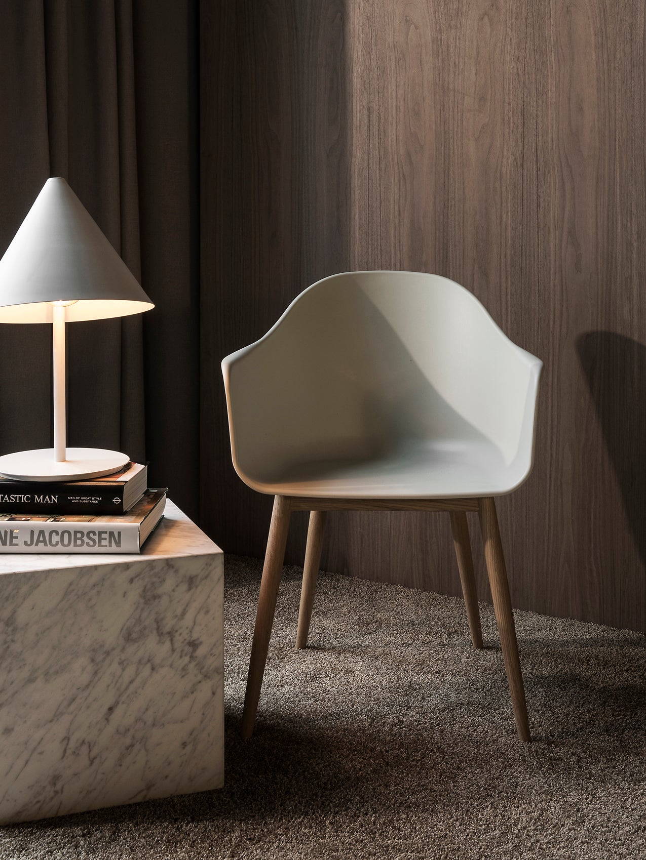 5709262034543 Кресло Harbour Arm Chair, Hard Shell LuceLight  - Вид №1