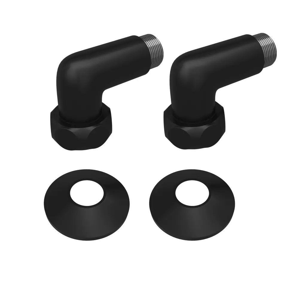 Уголок 3/4"х1/2" цвет черный Santreyd STLM-2172664