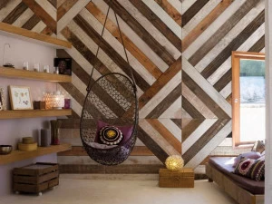 Inkiostro Bianco Панорамные обои с геометрическим эффектом дерева Collection 2014