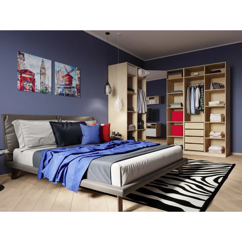 Подушка декоративная 40х40 см цвет красный SEASONS STLM-2188644 - Вид №6