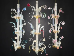 Veronese Светодиодный подвесной светильник отраженного света из муранского стекла