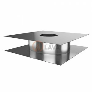 Проходной фланец LAVA 130, 750/750, нерж. 439 (0,5)/оцин. (0,5)