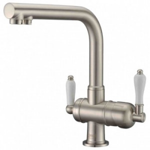 Zorg ZR 328 YF Nickel Смеситель для кухни Zorg 310х225