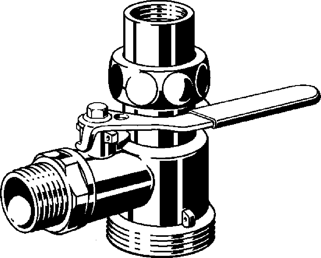 Viega Угловой шаровой кран для газового счетчика G2111.5 (527204) 527 204 - Вид №1