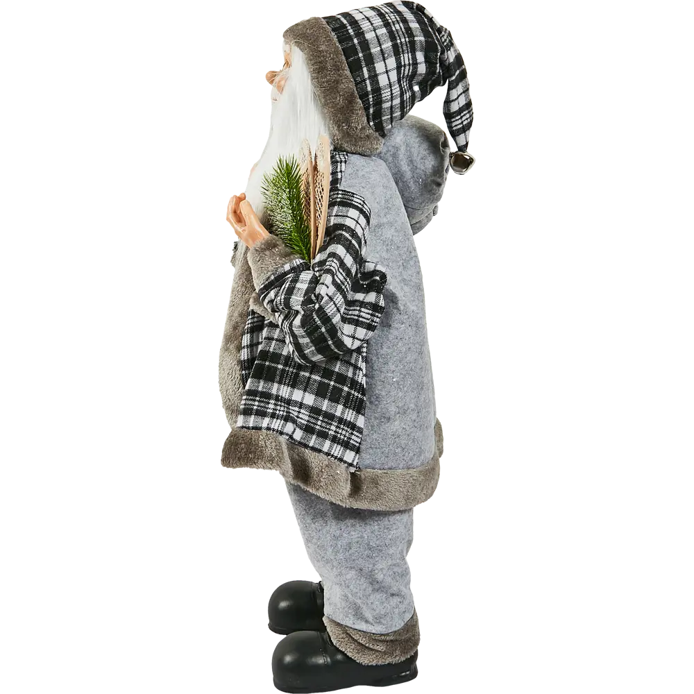 87547276 Фигура декоративная Санта в сером 80см STLM-0951752 Santreyd Christmas - Вид №3