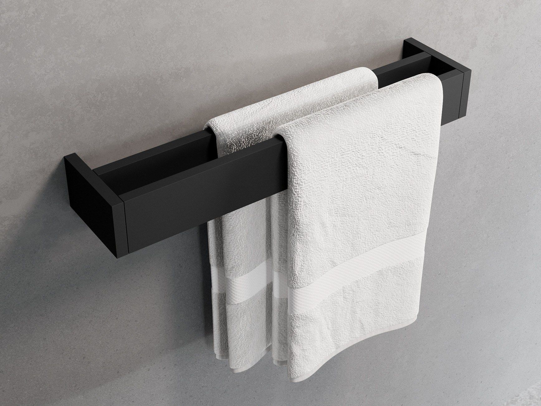 Держатель для полотенец с двойным металлическим стержнем Novellini рамка ARCH-00029798 - Вид №1