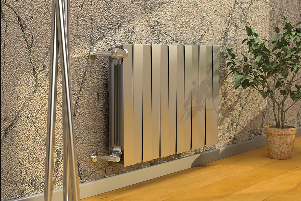 Радиатор биметаллический Royal Thermo PianoForte Silver Satin (серебристый)  - 12 секций sun-id-646048 - Вид №2