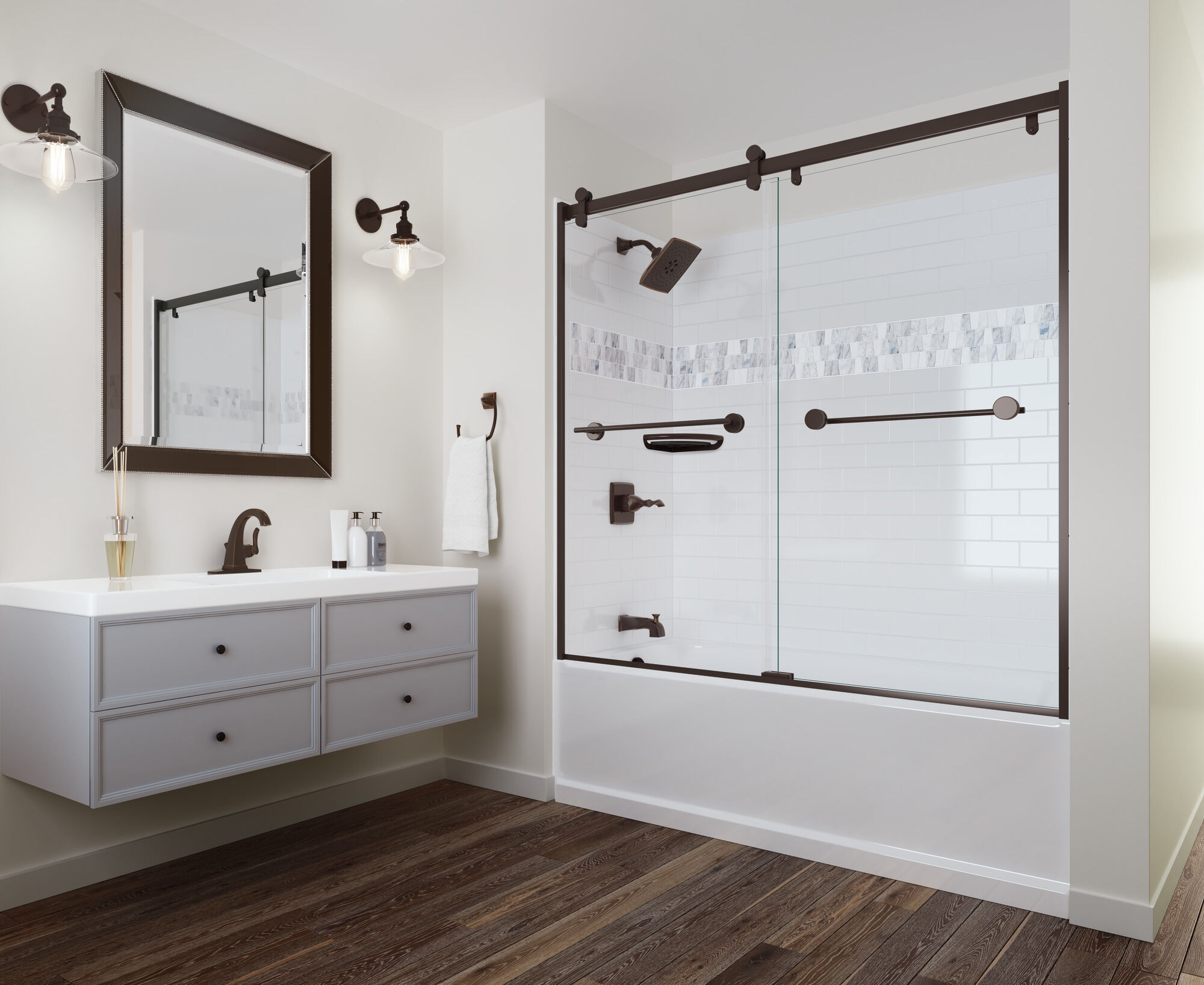 Ванна 60 x 32 дюйма - левый слив Delta Faucet 40034L - Вид №5