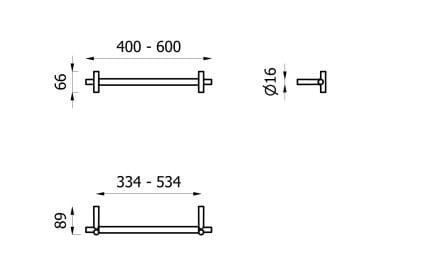 Держатель для полотенец EVER Life Design Buck ARCH-00086321 - Вид №4