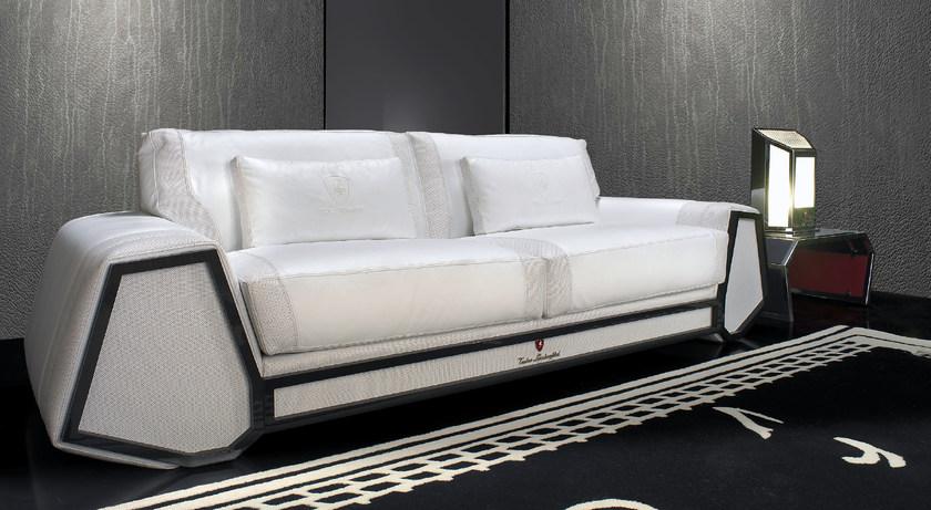 Tonino Lamborghini Casa 3-х местный кожаный диван с обивкой Super spider sun-id-1387816 - Вид №3