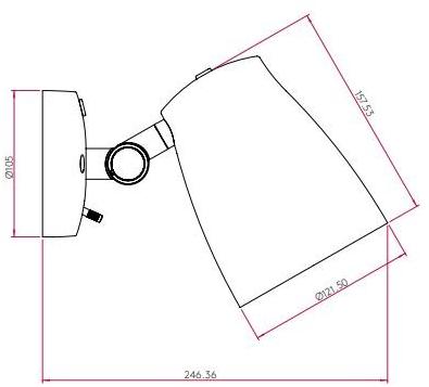 Astro Lighting Регулируемый настенный светильник из алюминия Atelier sun-id-1438647 - Вид №4