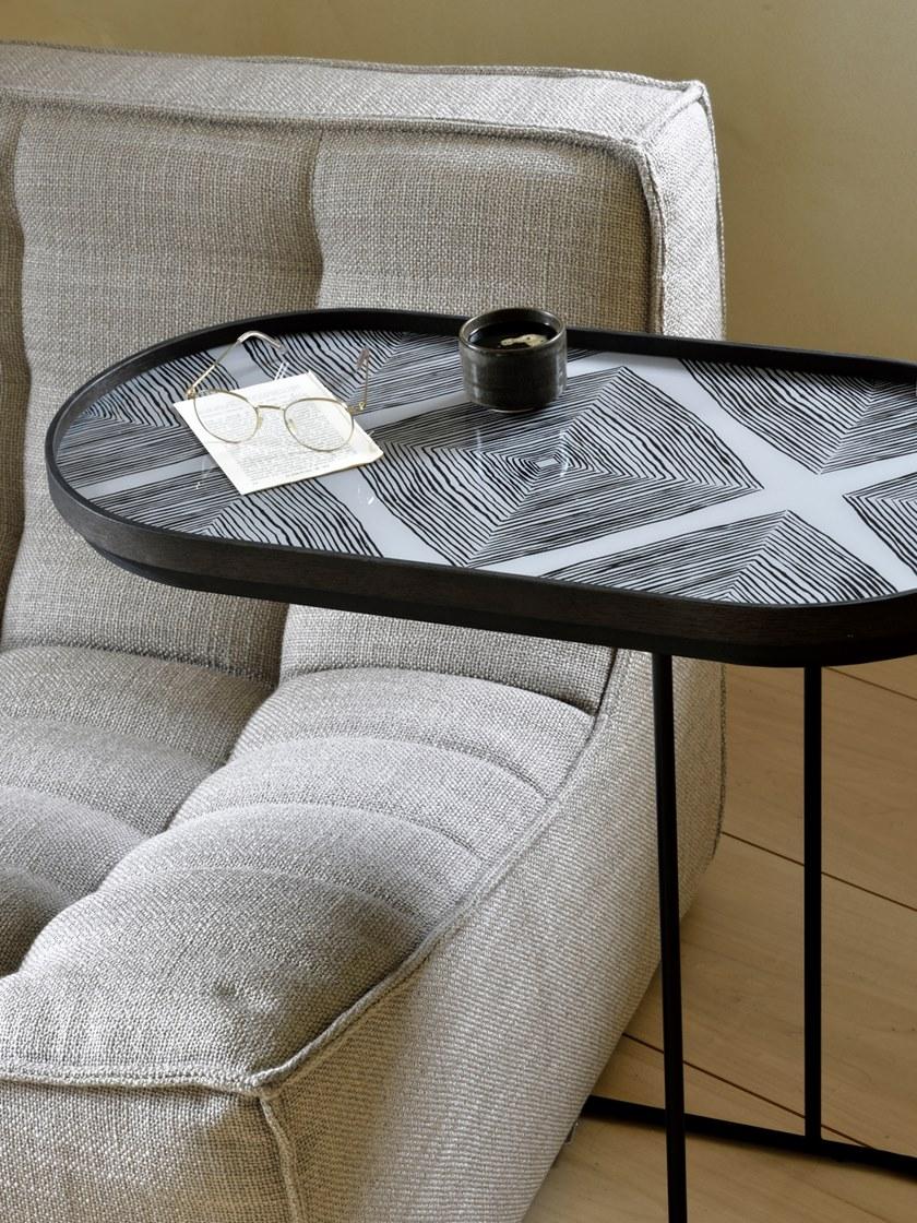 Ethnicraft Овальный журнальный столик из металла  20790  - Вид №2