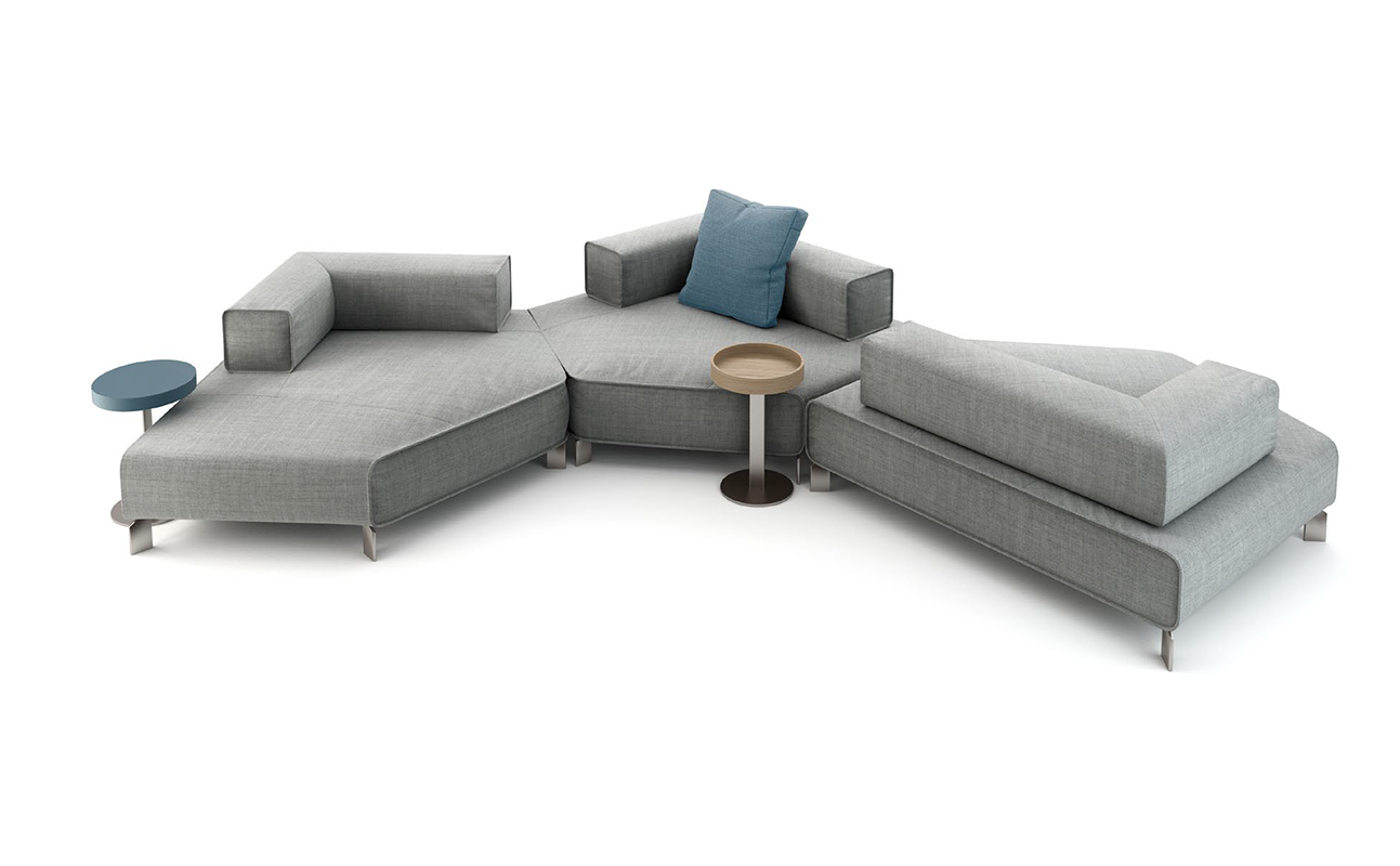 Диван TETRA BONALDO F125 + F124  - Вид №1