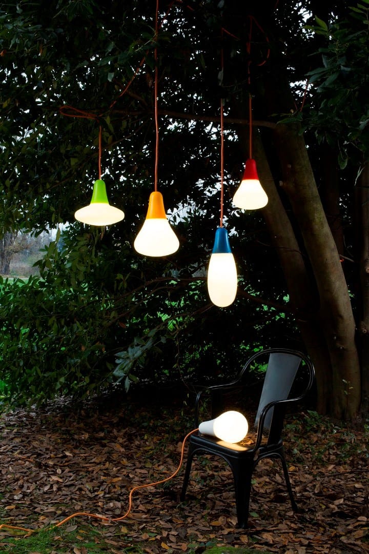 Открытый подвесной светильник из полиэтилена Martinelli Luce CIULIFRULI ARCH-00023253 - Вид №7