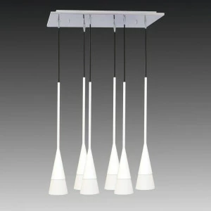 Люстра дизайнерская Airily белый дуб 804160 LIGHTSTAR КАСКАД 058110 Белый