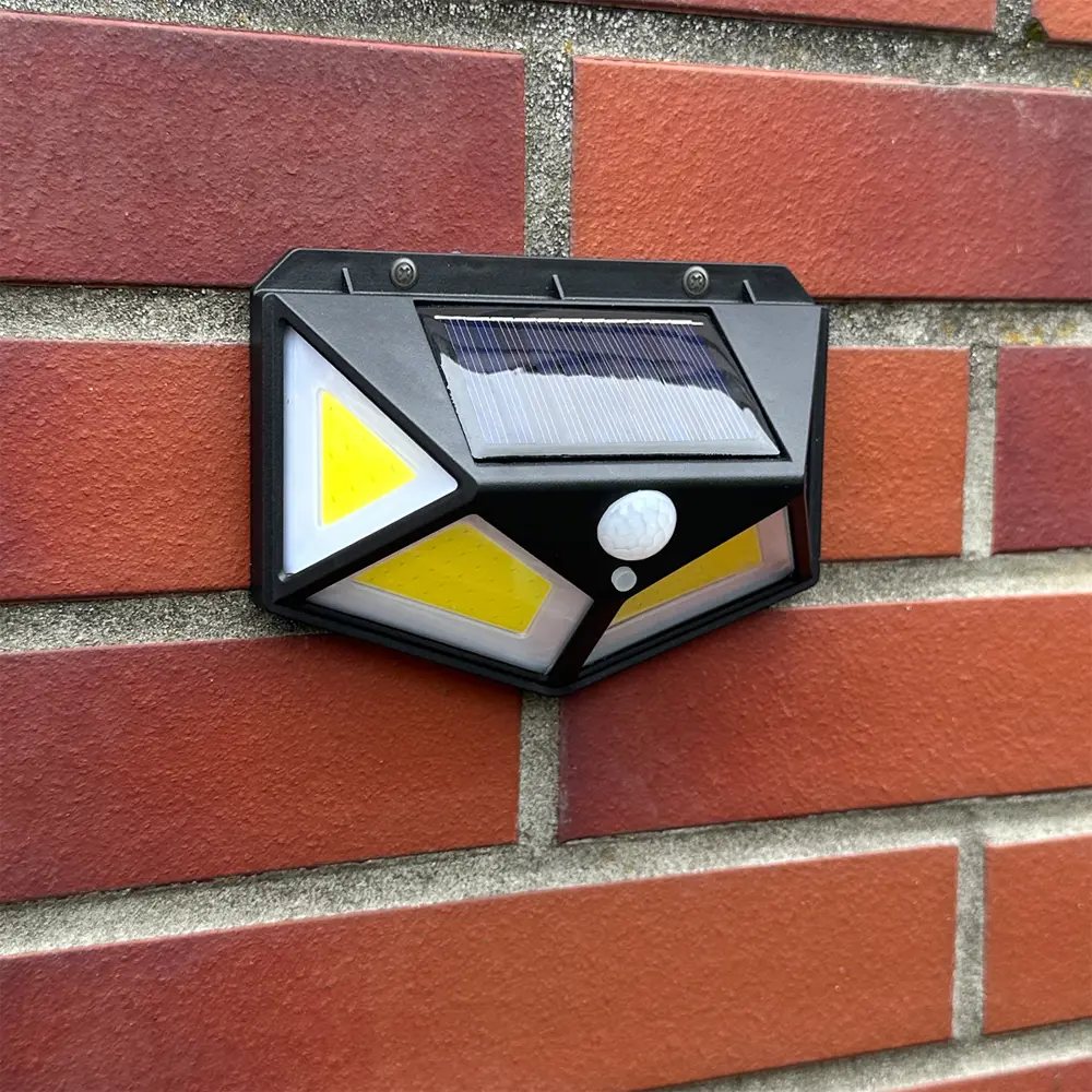 Светильник светодиодный уличный Duwi Solar LED на солнечных батареях 10Вт 6500К 600Лм IP65 датчик движения черный 83972975 STLM-2184181  - Вид №1