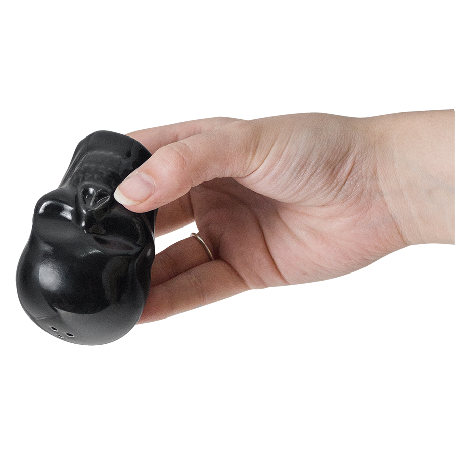 Солонка и перечница керамические разноцветные Skully BALVI ДИЗАЙНЕРСКИЕ 00-3870003 Белый;черный  - Вид №2