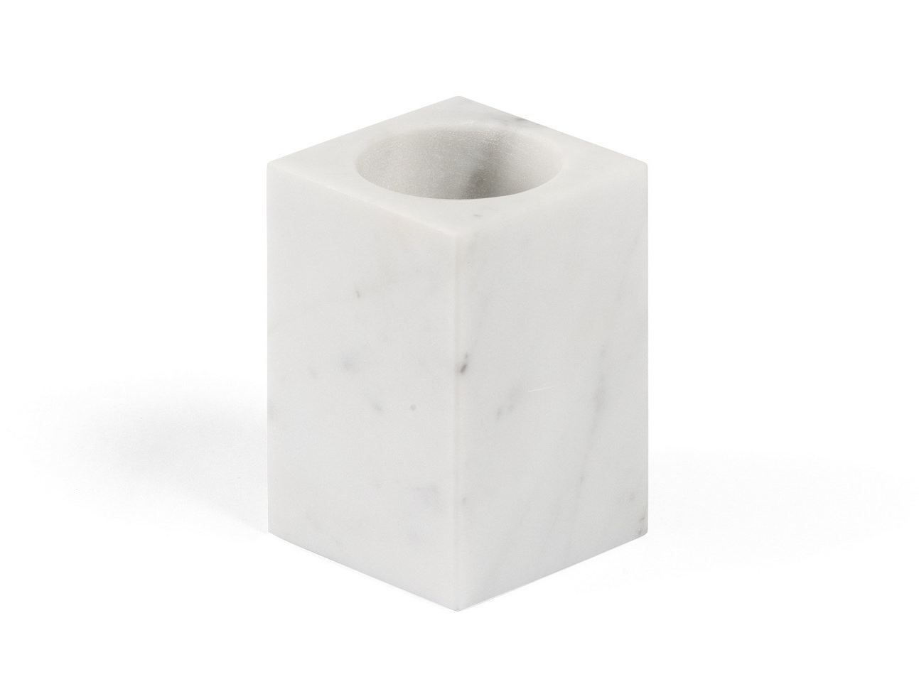 Подставка для зубных щеток из мрамора Salvatori Фонтане Бьянке ARCH-00077107 - Вид №3