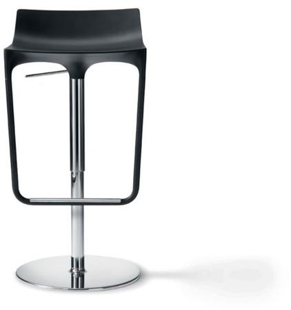 Wiesner-Hager Регулируемый по высоте барный стул из полиуретана с подставкой для ног Macao 2250 - Вид №1