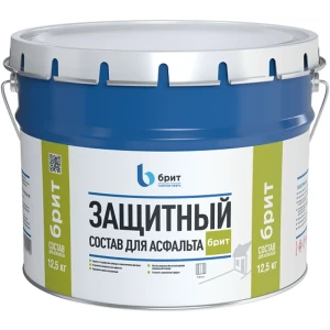 Состав защитный Брит для асфальта 12.5 кг