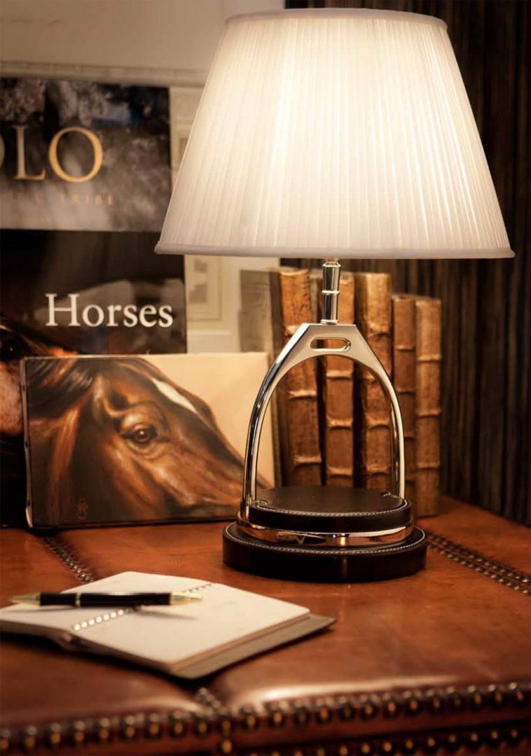 Настольная лампа Princeton от Eichholtz 107172 EICHHOLTZ КЛАССИЧЕСКИЕ 061888 Белый;хром  - Вид №2