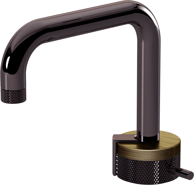 E-11500-R1VBB-L2OX-OX Однорычажный прогрессивный смеситель для раковины - излив 15,3см GRAFF MOD+